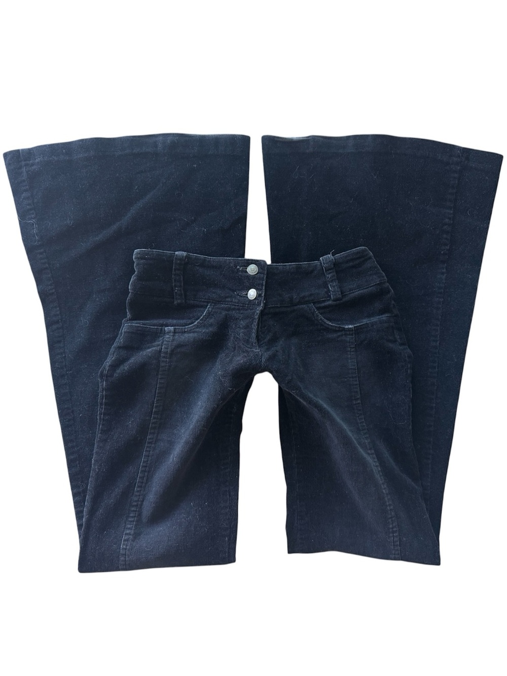 Y2K Low Rise Corduroy Pants
